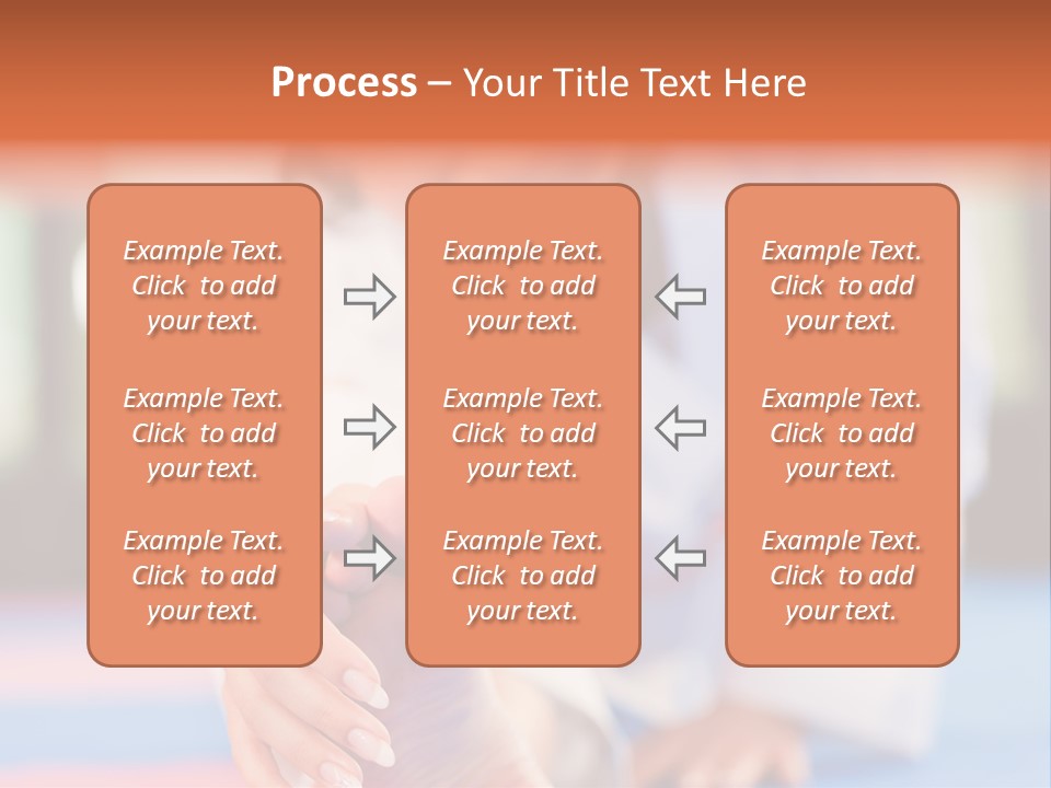 Toughness Exercise Club PowerPoint Template