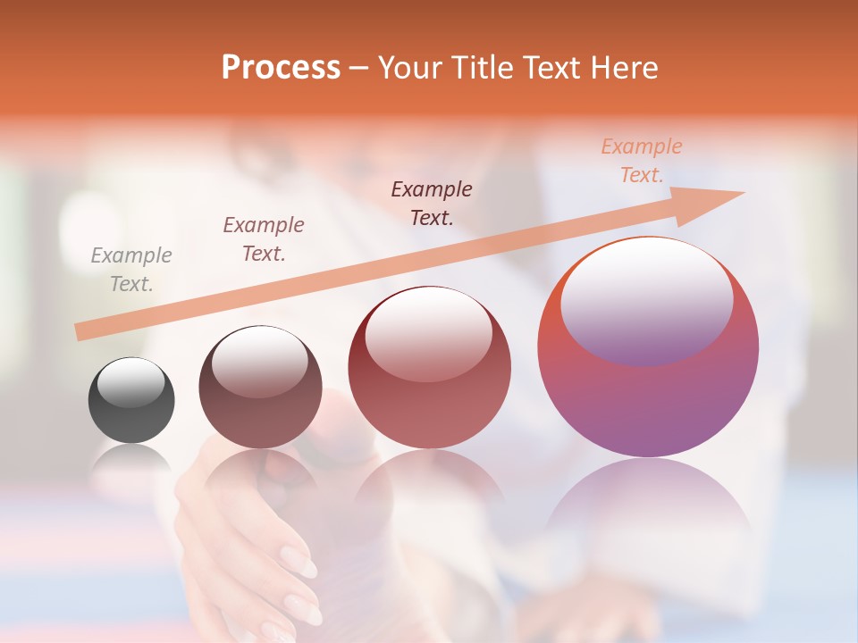 Toughness Exercise Club PowerPoint Template