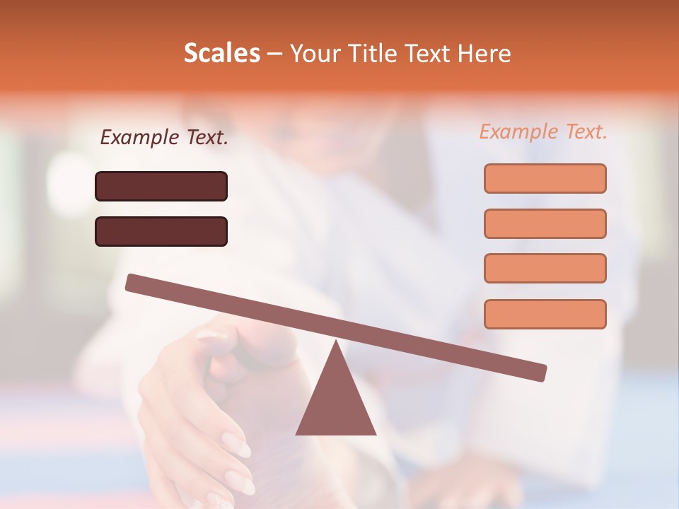 Toughness Exercise Club PowerPoint Template