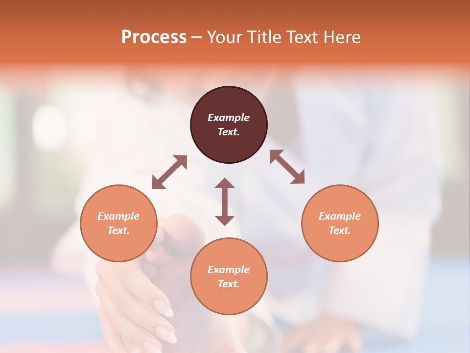 Toughness Exercise Club PowerPoint Template
