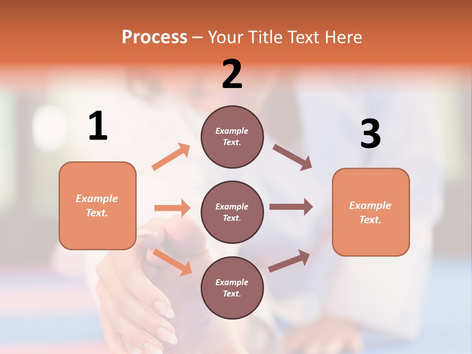 Toughness Exercise Club PowerPoint Template