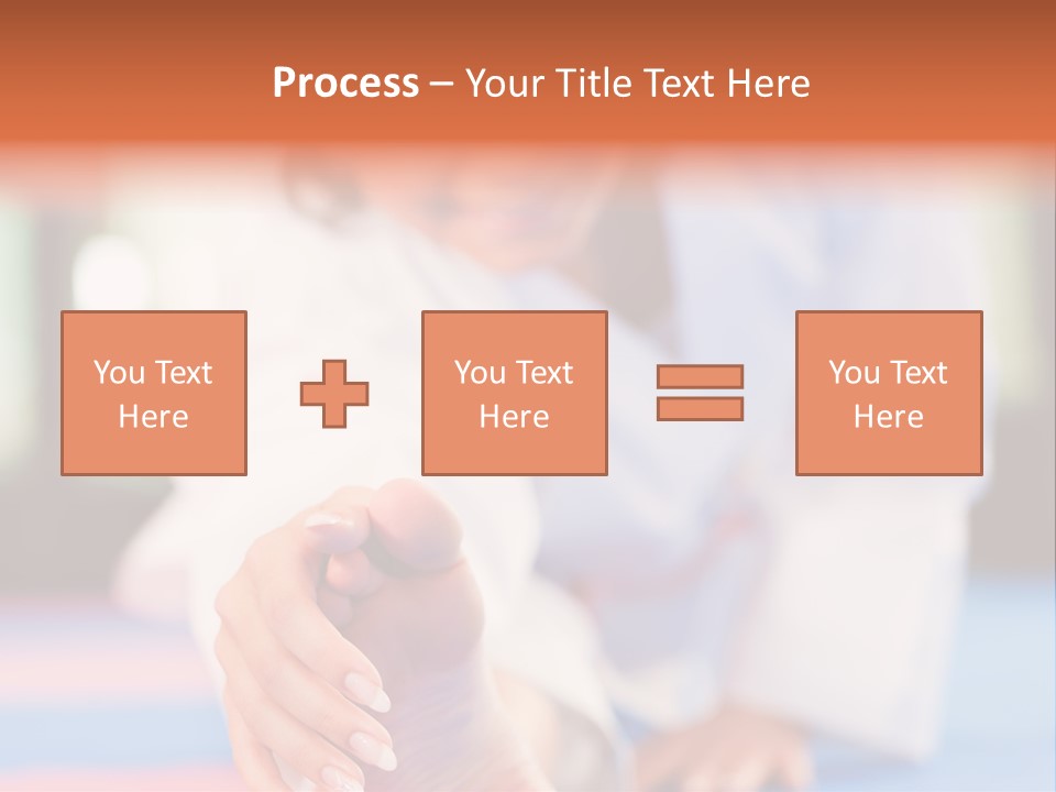 Toughness Exercise Club PowerPoint Template