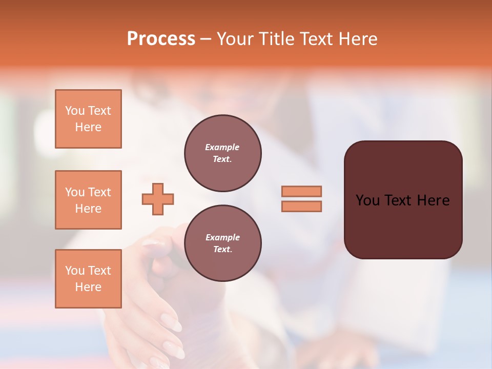 Toughness Exercise Club PowerPoint Template