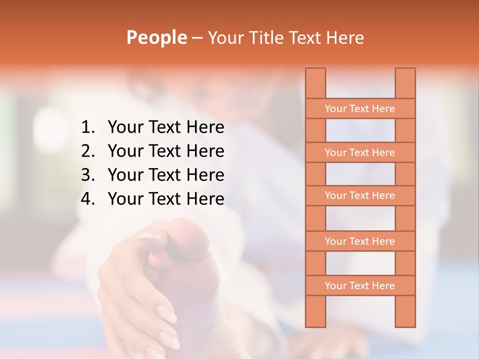 Toughness Exercise Club PowerPoint Template