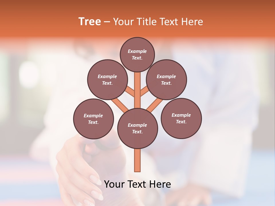 Toughness Exercise Club PowerPoint Template