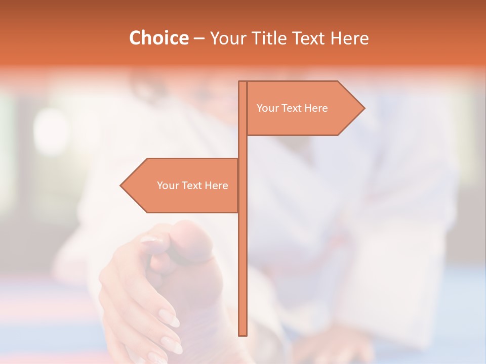Toughness Exercise Club PowerPoint Template