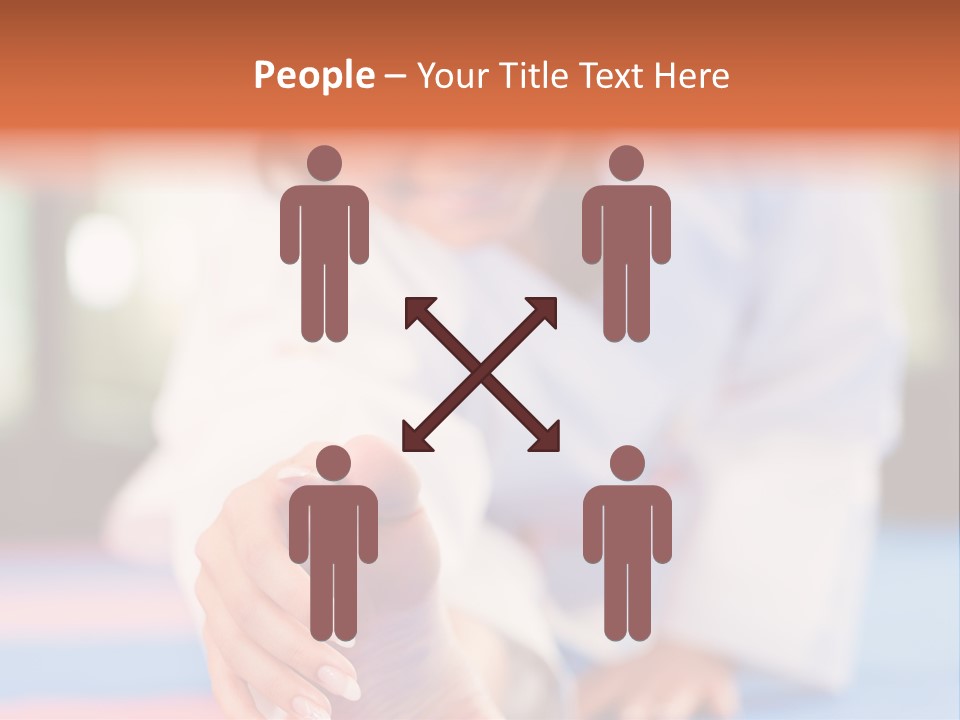 Toughness Exercise Club PowerPoint Template