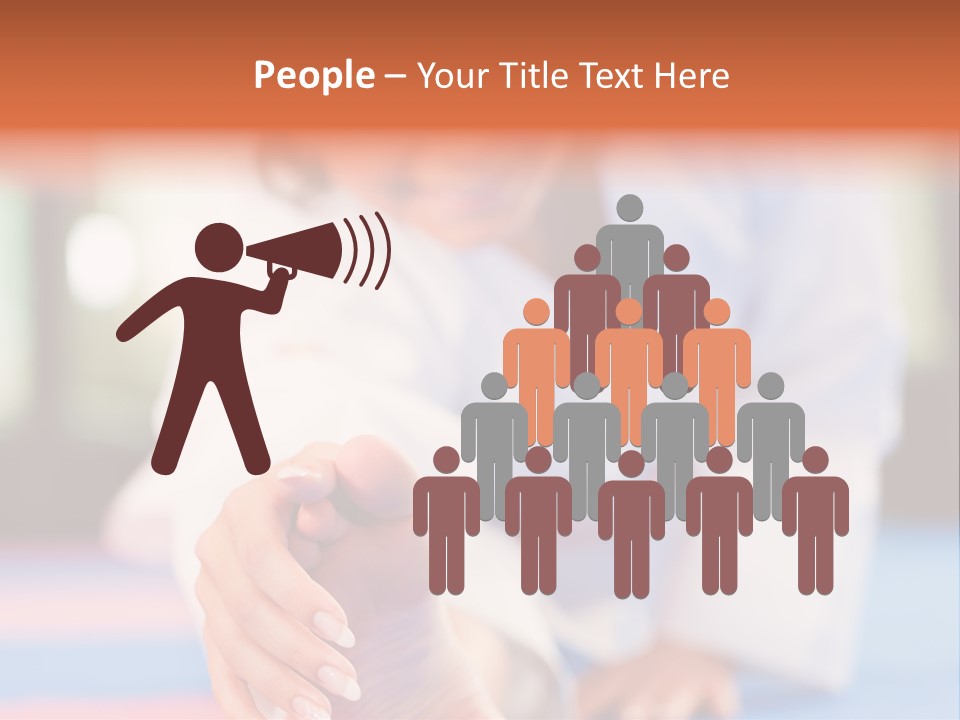 Toughness Exercise Club PowerPoint Template