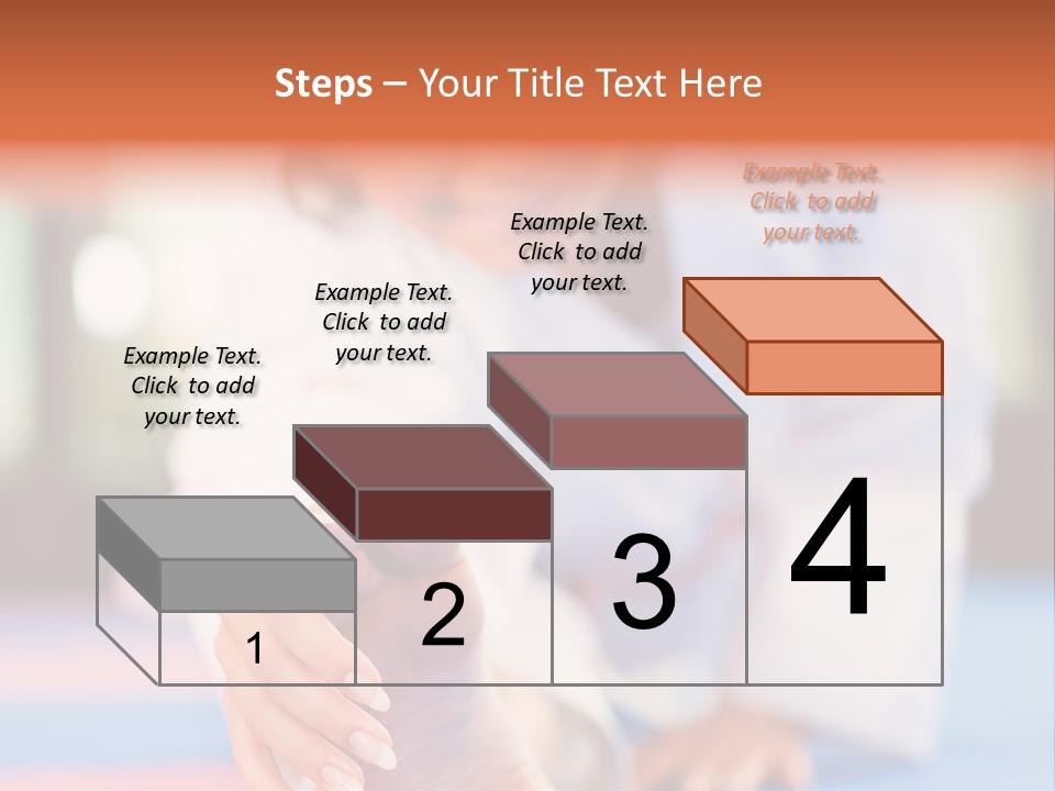 Toughness Exercise Club PowerPoint Template