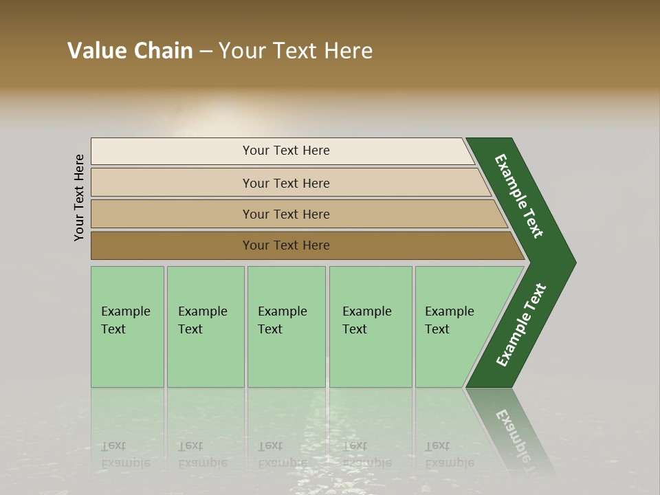 Scene Blue Freeway PowerPoint Template