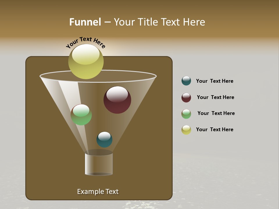 Scene Blue Freeway PowerPoint Template