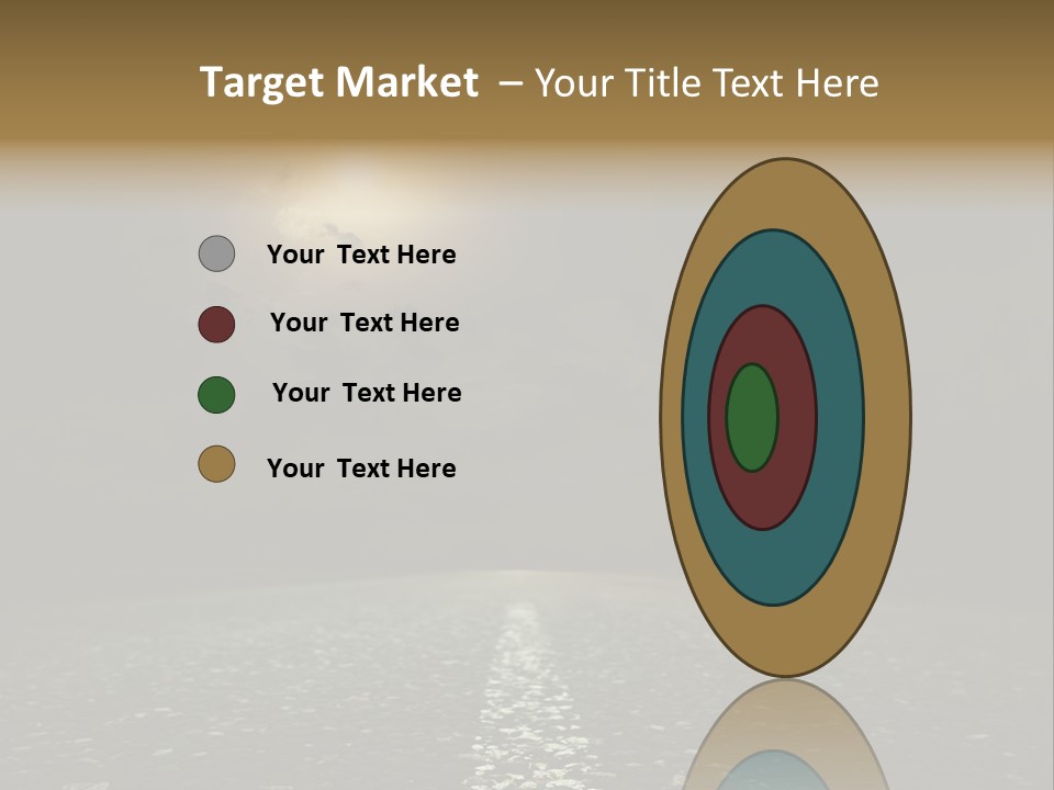 Scene Blue Freeway PowerPoint Template