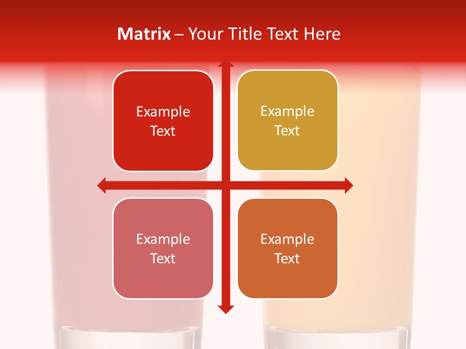 Red Lifestyle Garnish PowerPoint Template