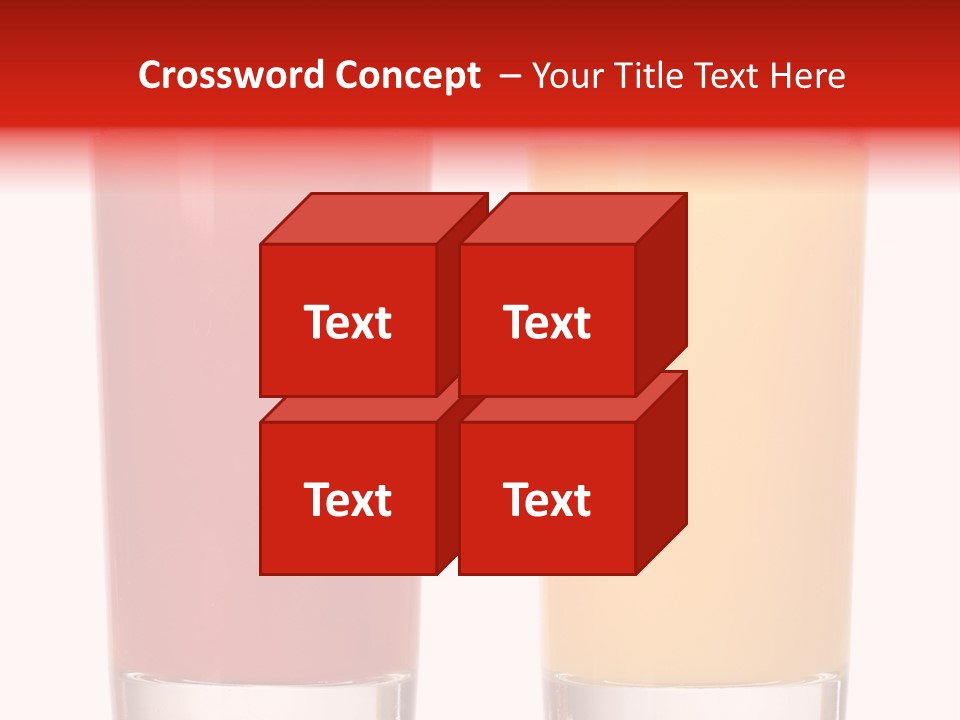 Red Lifestyle Garnish PowerPoint Template