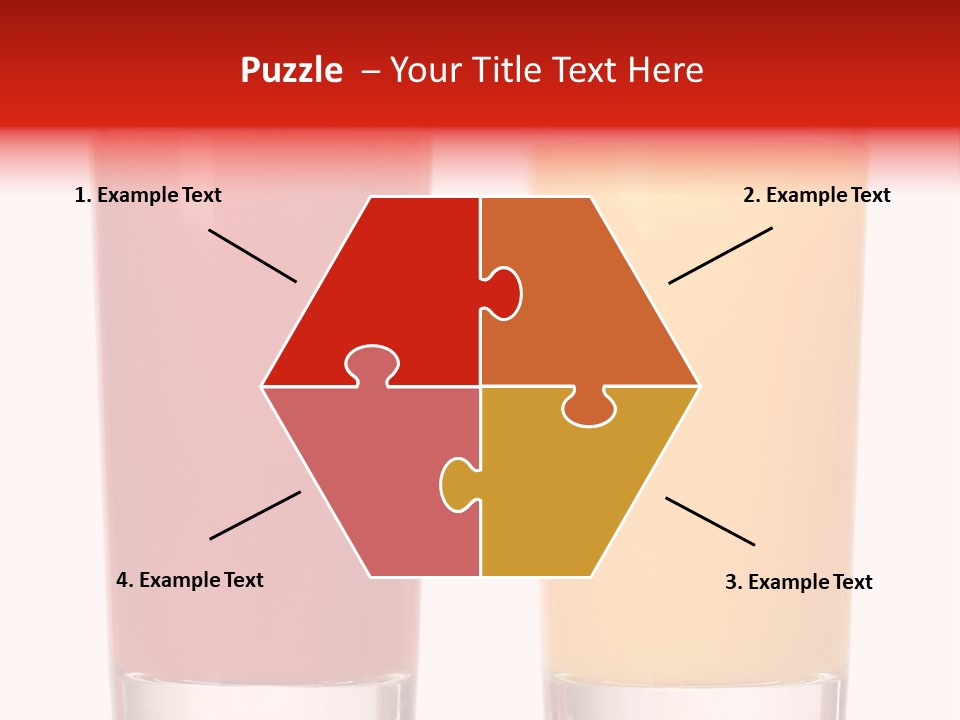 Red Lifestyle Garnish PowerPoint Template