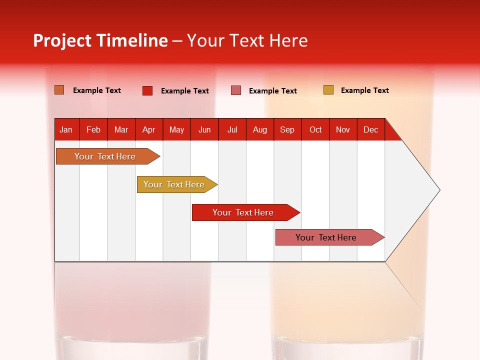 Red Lifestyle Garnish PowerPoint Template