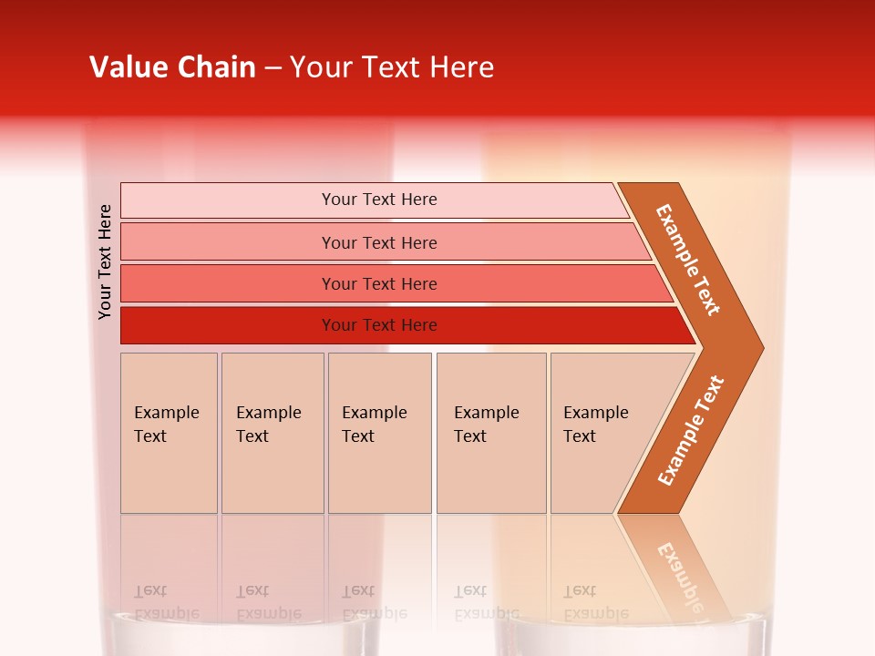 Red Lifestyle Garnish PowerPoint Template