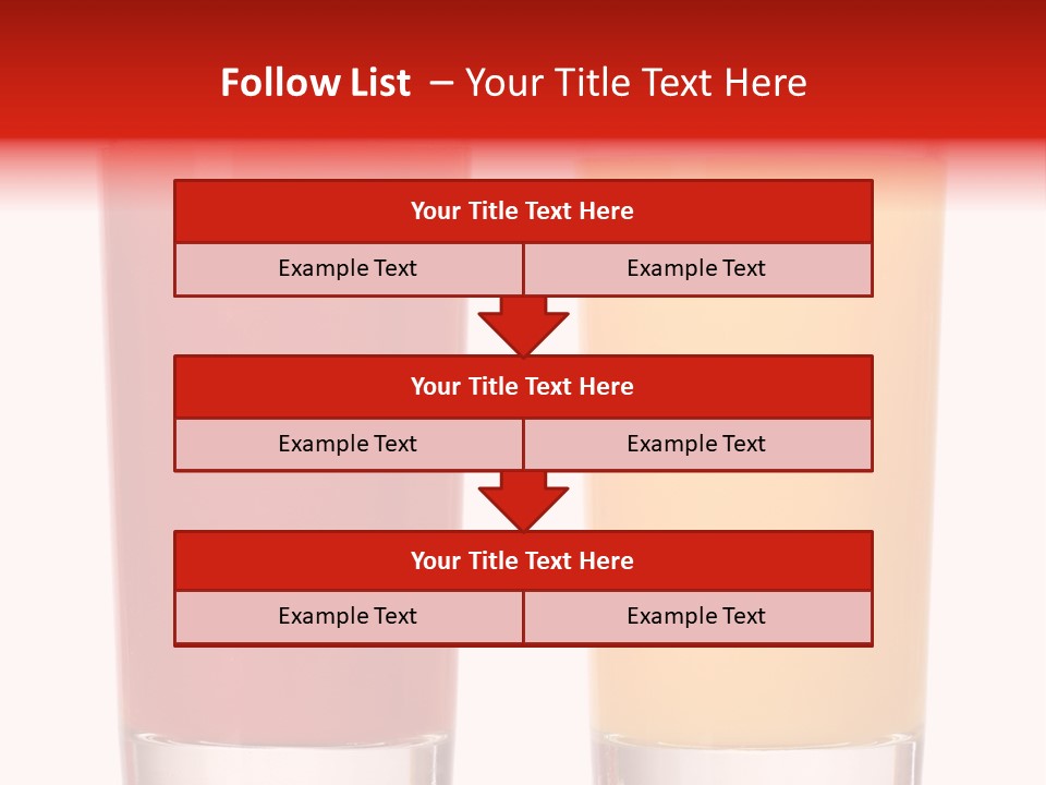 Red Lifestyle Garnish PowerPoint Template