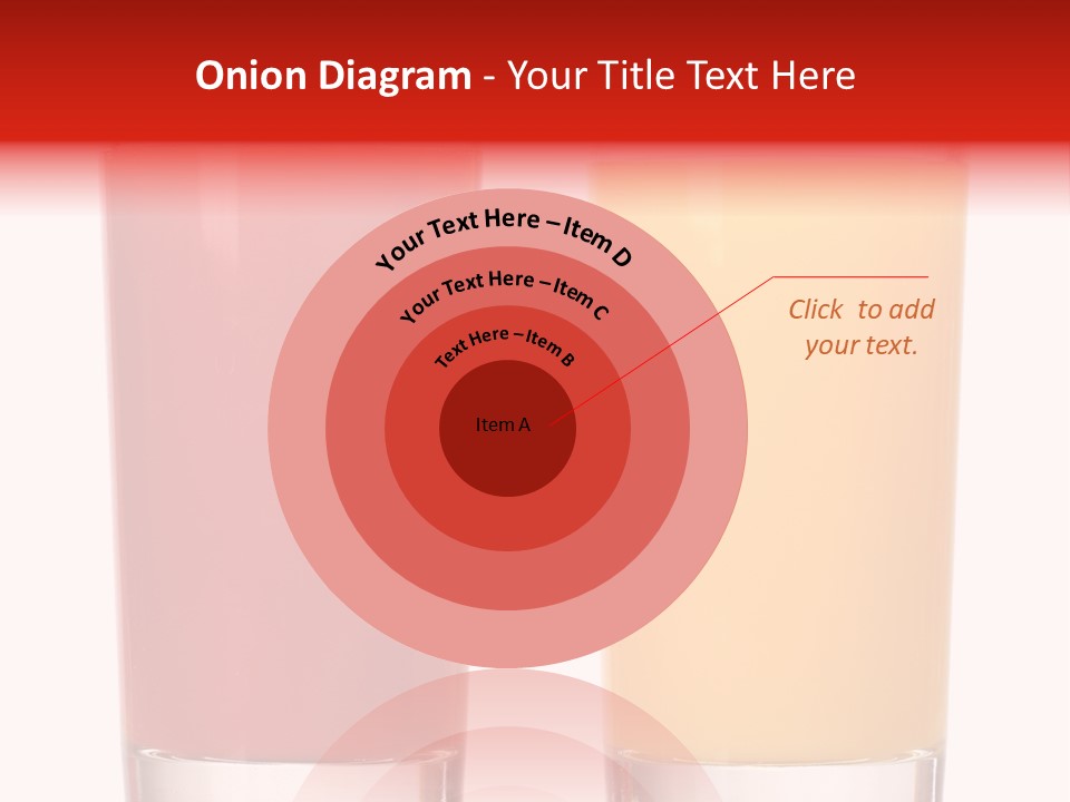 Red Lifestyle Garnish PowerPoint Template