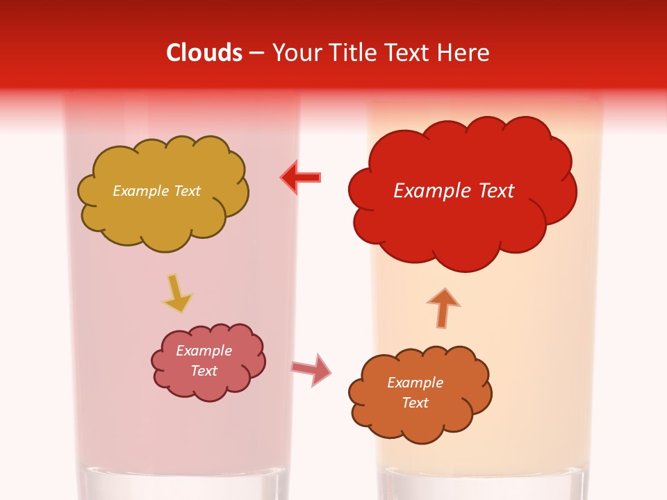 Red Lifestyle Garnish PowerPoint Template