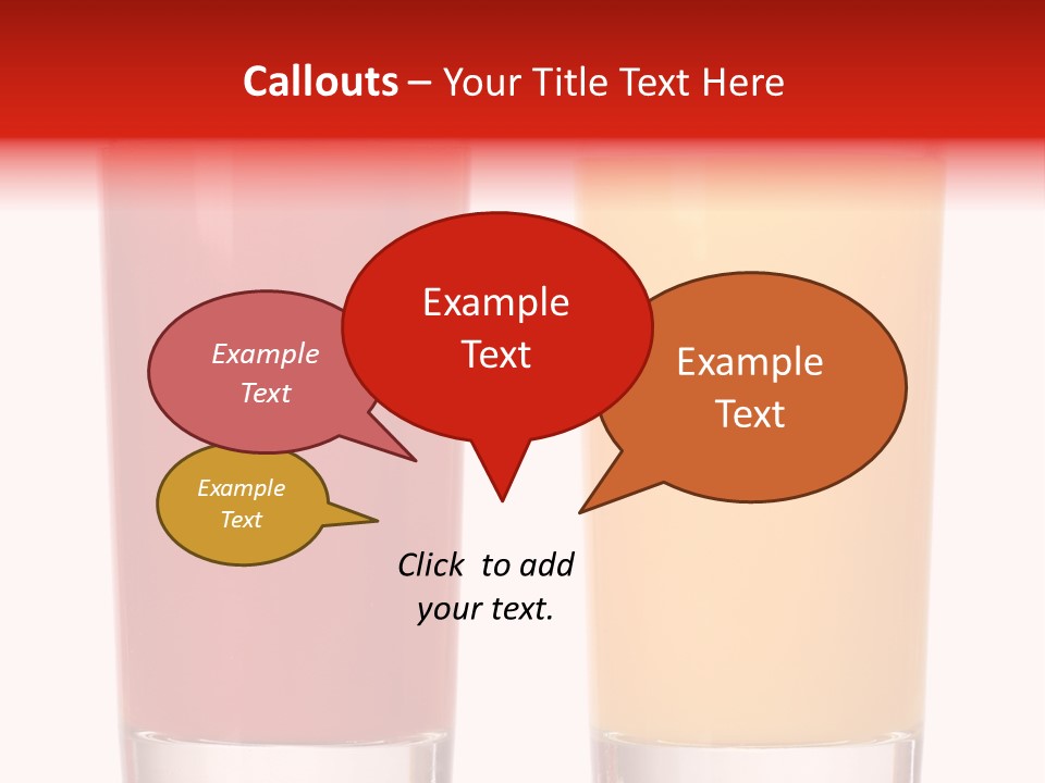 Red Lifestyle Garnish PowerPoint Template