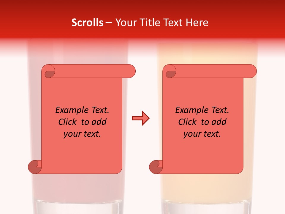 Red Lifestyle Garnish PowerPoint Template