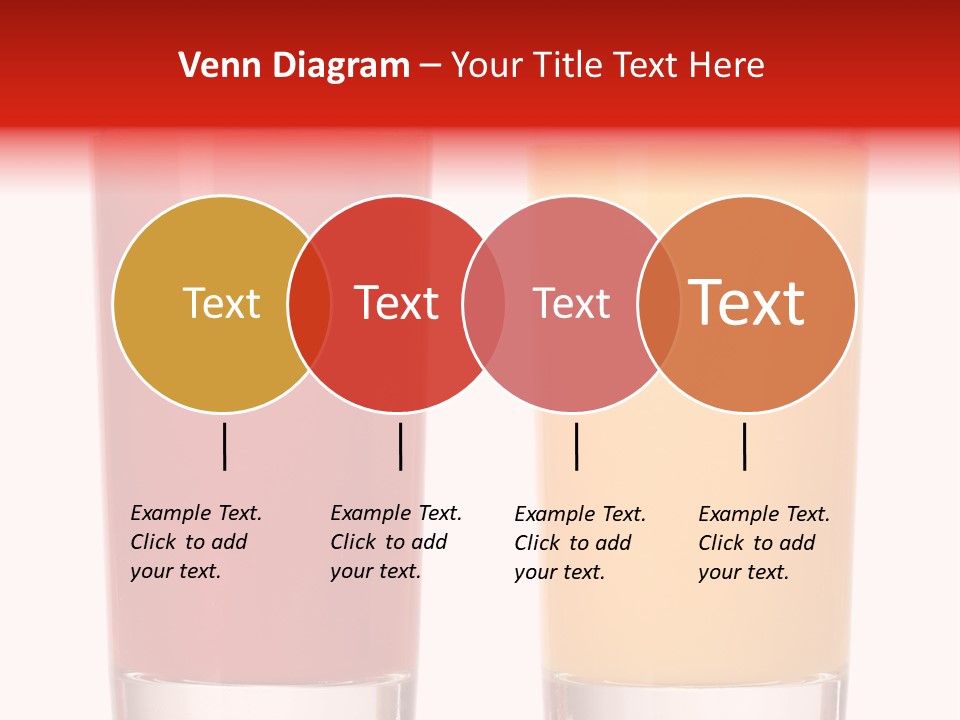 Red Lifestyle Garnish PowerPoint Template