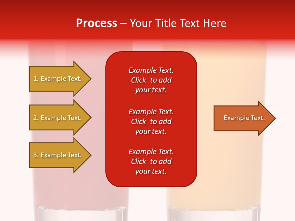 Red Lifestyle Garnish PowerPoint Template