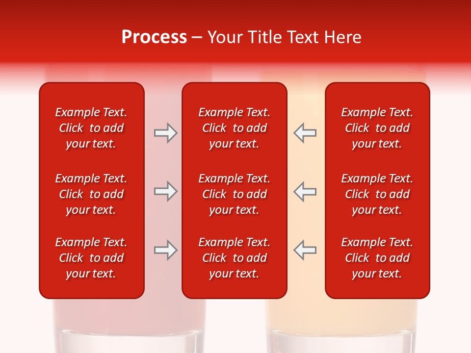 Red Lifestyle Garnish PowerPoint Template