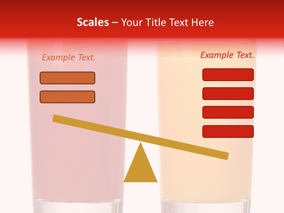Red Lifestyle Garnish PowerPoint Template