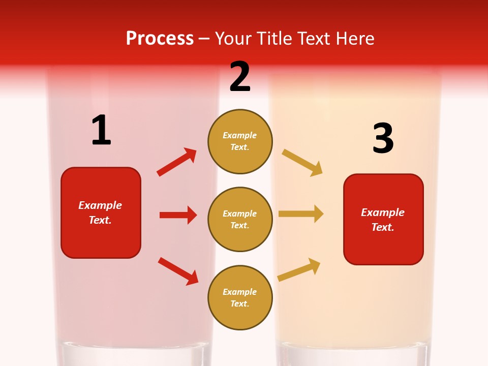 Red Lifestyle Garnish PowerPoint Template