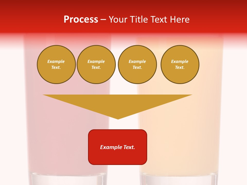 Red Lifestyle Garnish PowerPoint Template