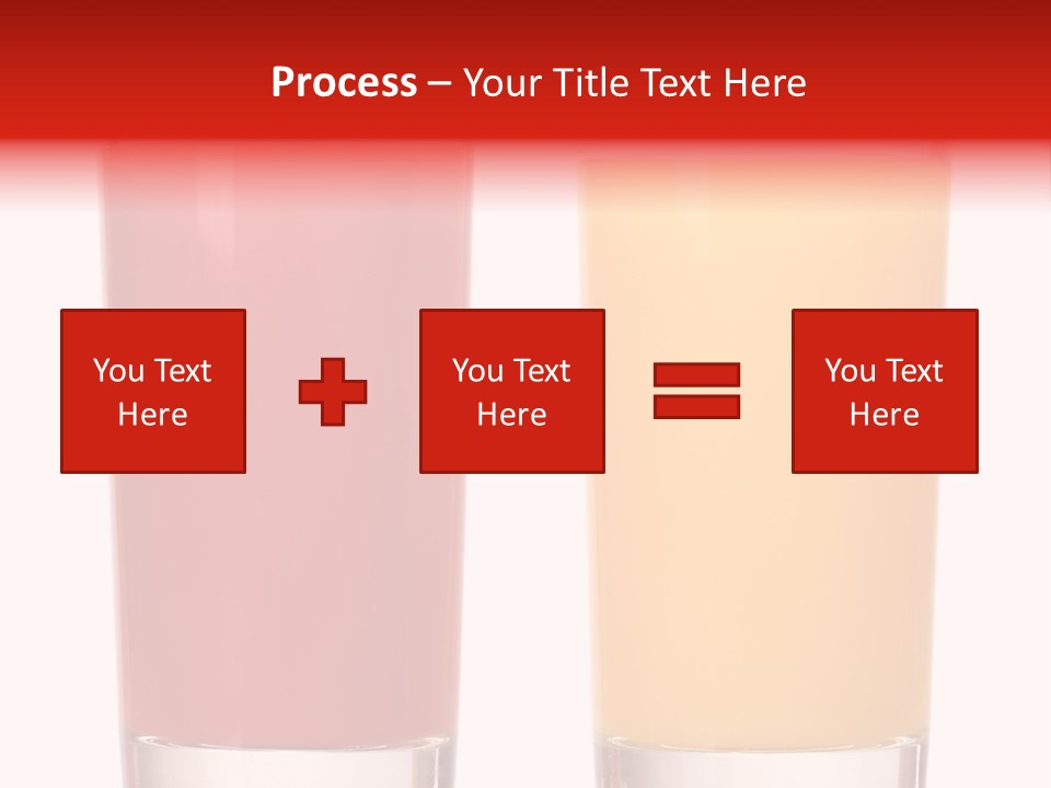 Red Lifestyle Garnish PowerPoint Template