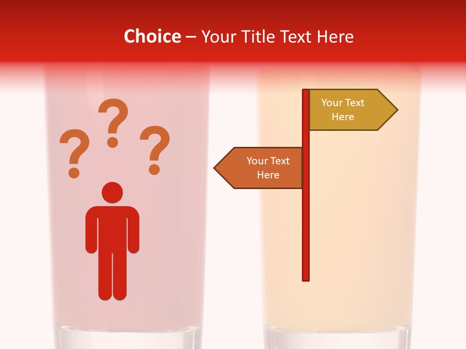 Red Lifestyle Garnish PowerPoint Template