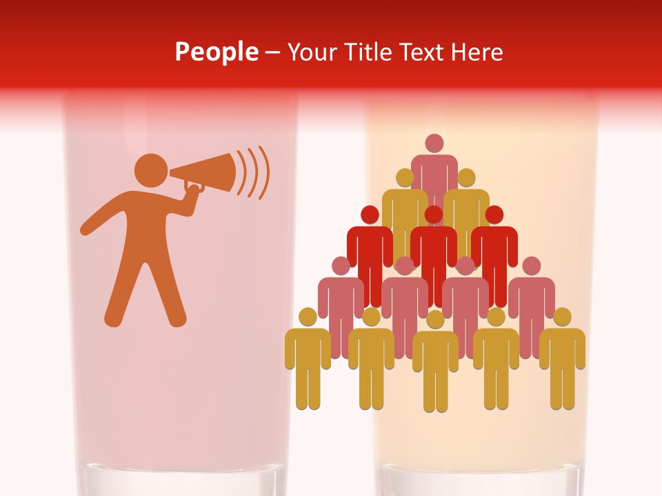 Red Lifestyle Garnish PowerPoint Template