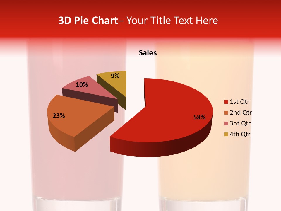 Red Lifestyle Garnish PowerPoint Template