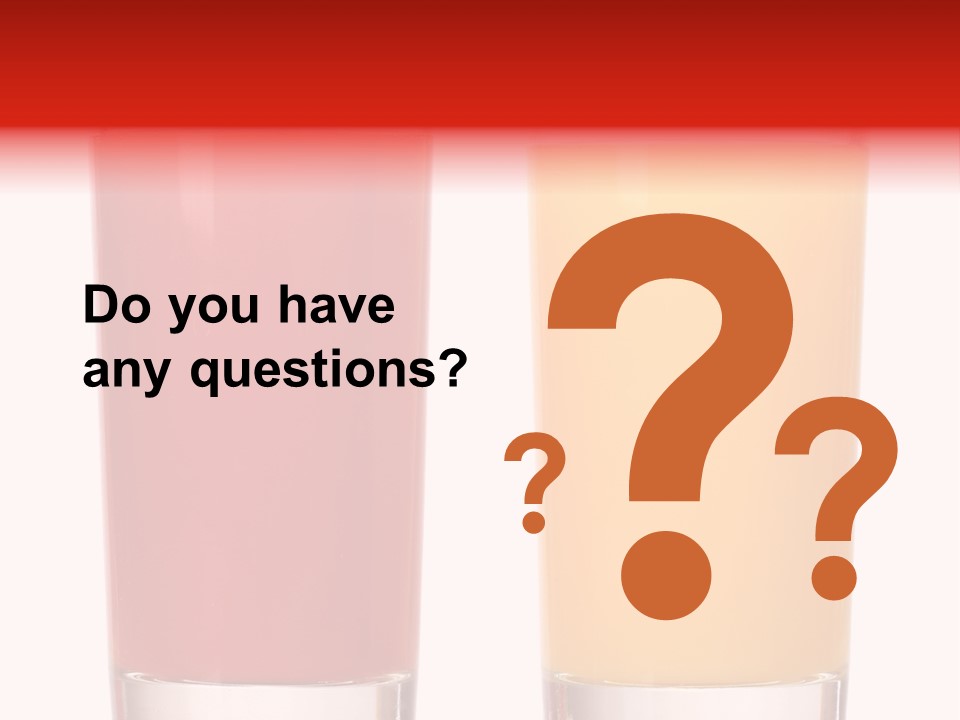 Red Lifestyle Garnish PowerPoint Template