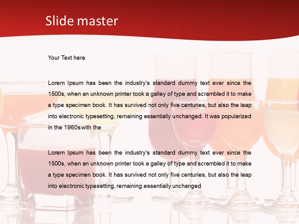 Thirsty Garnish Fruit PowerPoint Template