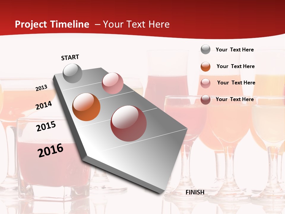 Thirsty Garnish Fruit PowerPoint Template