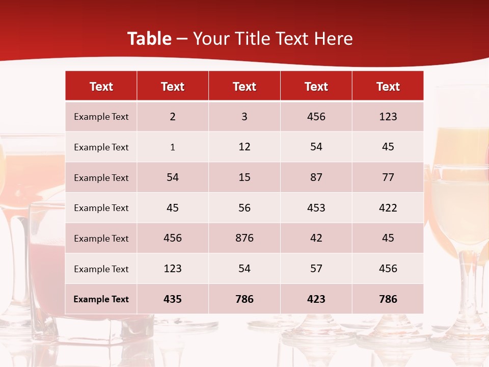 Thirsty Garnish Fruit PowerPoint Template