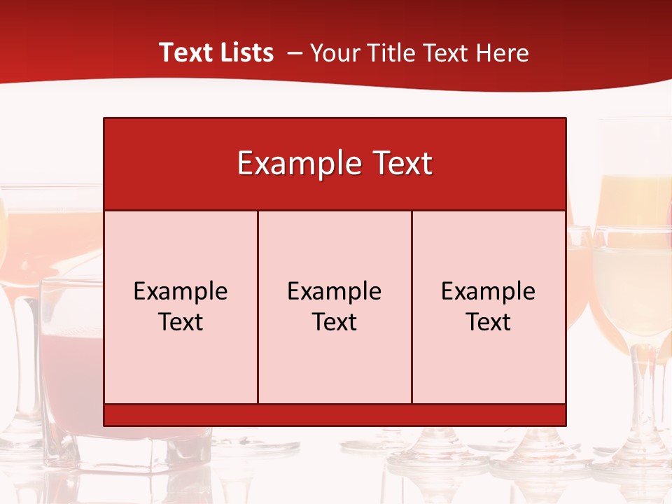 Thirsty Garnish Fruit PowerPoint Template