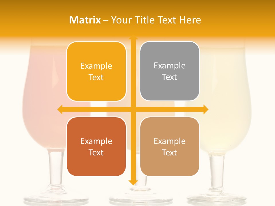 Glass Pineapple Design PowerPoint Template