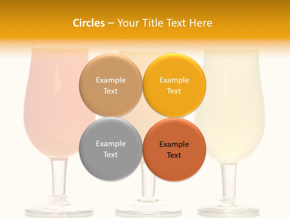 Glass Pineapple Design PowerPoint Template