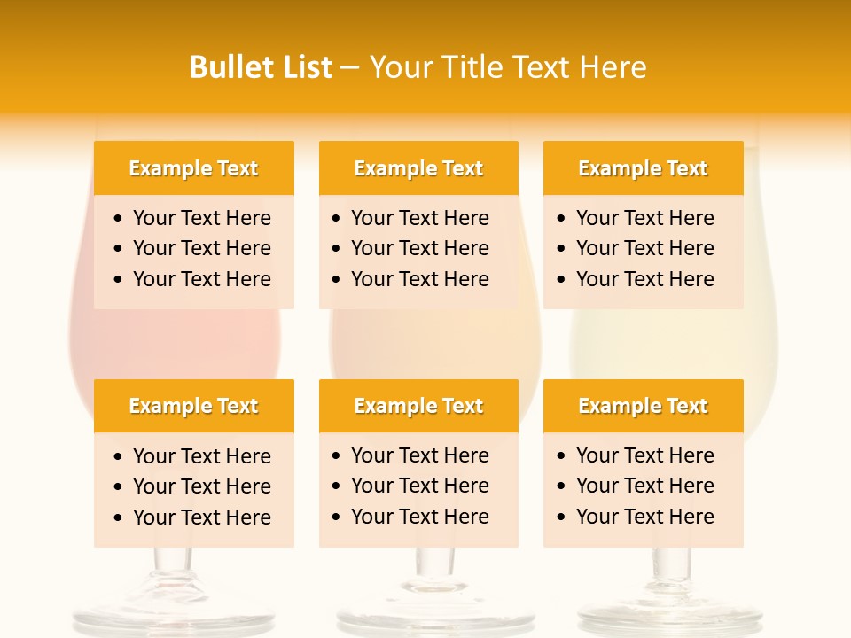 Glass Pineapple Design PowerPoint Template