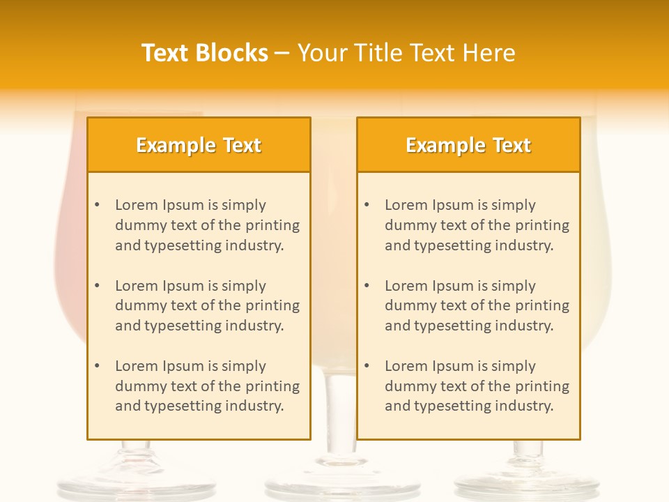 Glass Pineapple Design PowerPoint Template