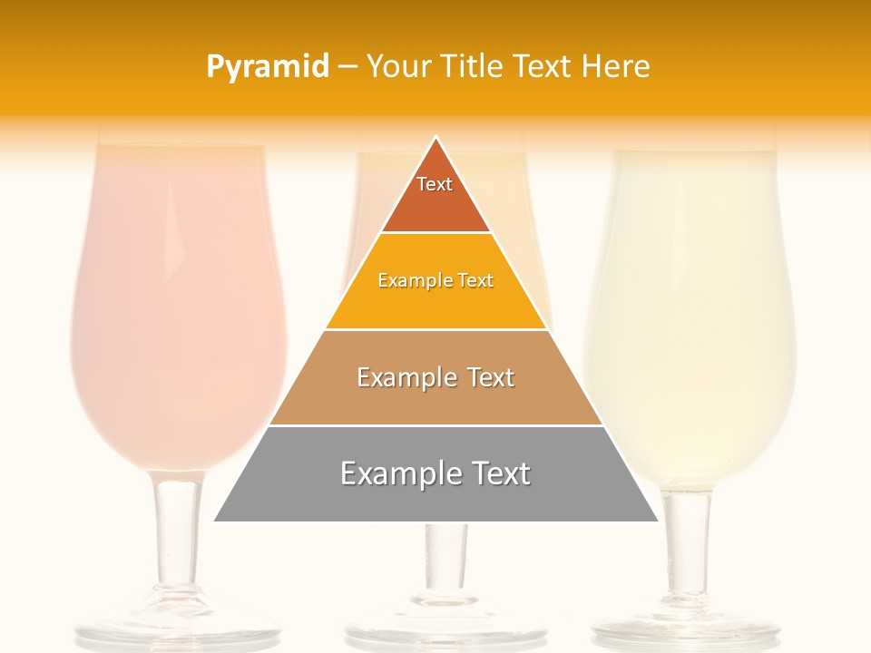 Glass Pineapple Design PowerPoint Template