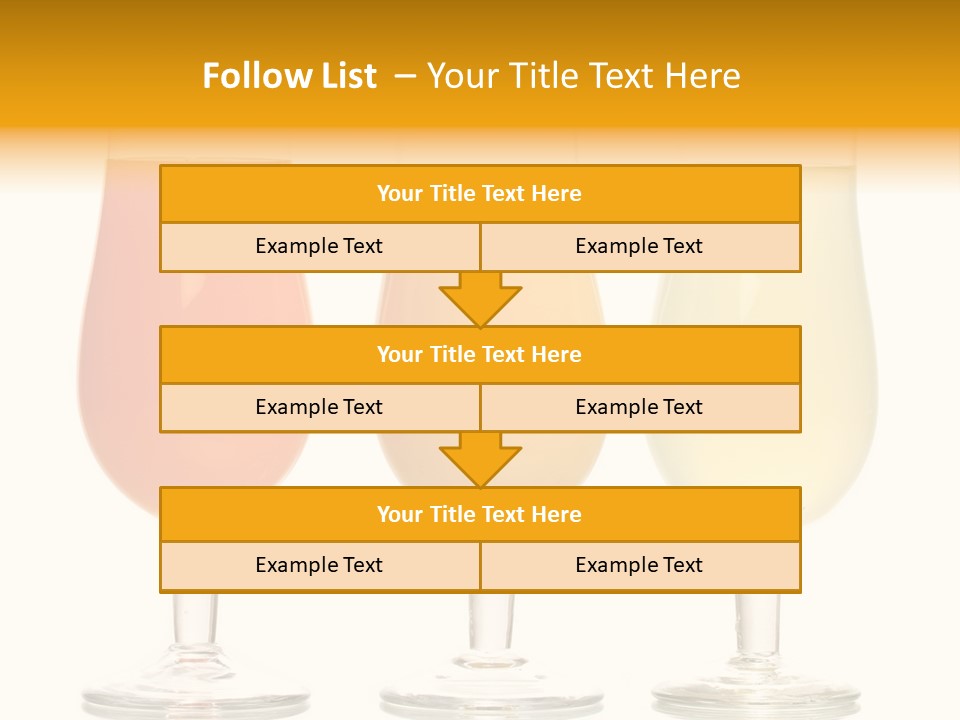 Glass Pineapple Design PowerPoint Template