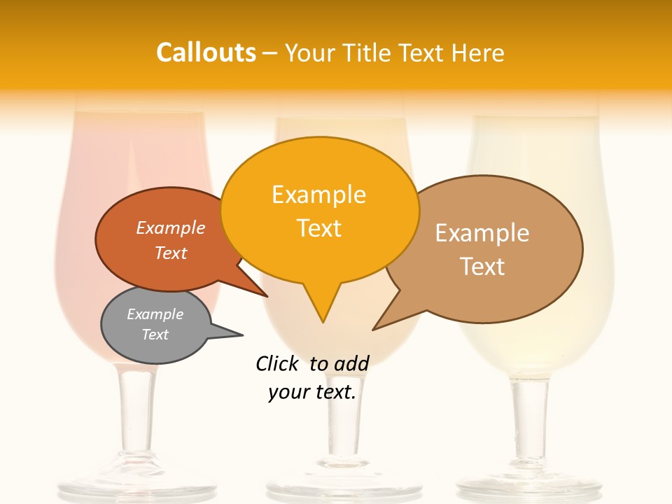 Glass Pineapple Design PowerPoint Template