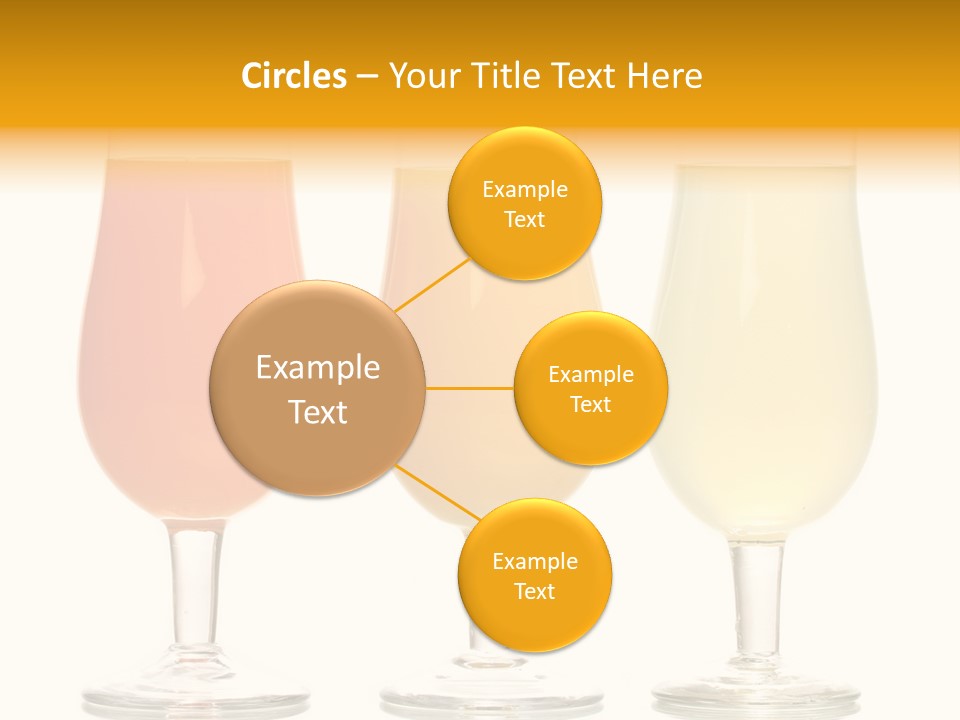 Glass Pineapple Design PowerPoint Template