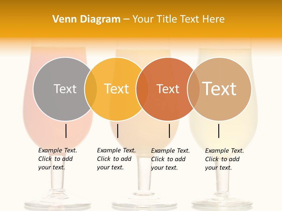 Glass Pineapple Design PowerPoint Template